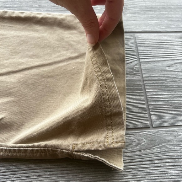 Abercrombie Kids Uniform Girls Paratroop Cargo Bootcut Khakis Girls Size 16 - Picture 6 of 10